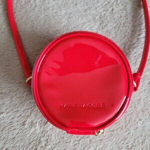 Marc Jacobs red patent leather mini canteen crossbody